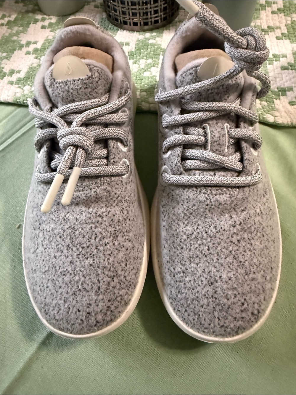 allbirds Women's Light Gray Wool Runners